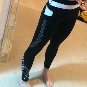 PINK black leggings